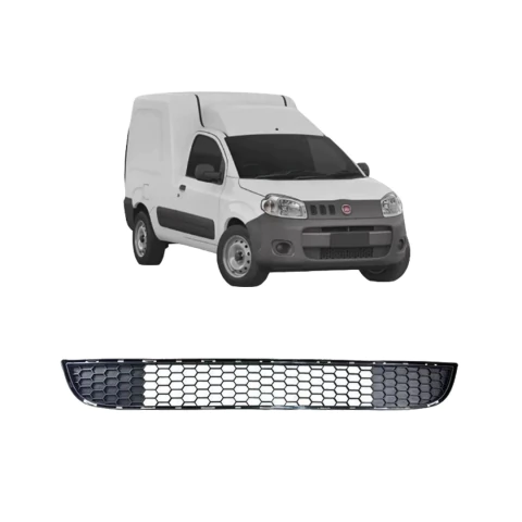 Grade De Parachoque Uno 2011/2014 Fiorino 2014/2021 Preta