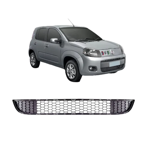 Grade De Parachoque Uno 2011/2014 Fiorino 2014/2021 Cinza