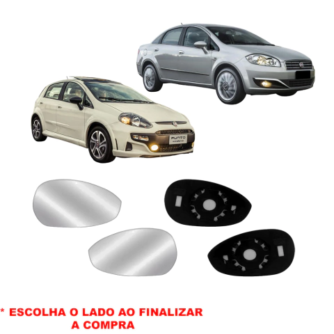 Subconjunto Retrovisor Punto 2007 2008 2009 2010 2011 2012 2013 2014 2015 2016 / Linea 2007 A 2016 Ficosa Original