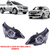 Farol Agile 2010/2013 Montana 2011/... Mascara Negra Skywind