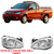 Farol Corsa / Montana 2008/2012 Pisca Liso Mascara Cromada Com Regulagem Manual Arteb