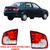 Lanterna Corsa Classic 2011/2016 Bicolor Traseiro Tampa Arteb