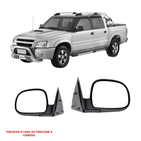 Retrovisor S10/Blazer 1995/2011 Manual Metagal