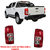 Lanterna S10 2012/... Bicolor Com Pisca Cristal Sem Neblina Com Led Traseiro Arteb