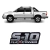 Emblema S10 FLEXPOWER 2009/2011 da Lateral
