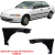 Paralama Civic Sedan 1992/1995 4 Portas