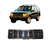 Grade De Radiador Grand Cherokee 1996/1998 Cromada/Cinza