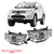 Farol Pajero Dakar 2009/2013 L200 HPE 2013/2016 Máscara Cromada Foco Duplo Com Projetor Skywind