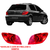 Lanterna Peugeot 307 2007/2011 Hatch Vermelha Traseiro Fitam
