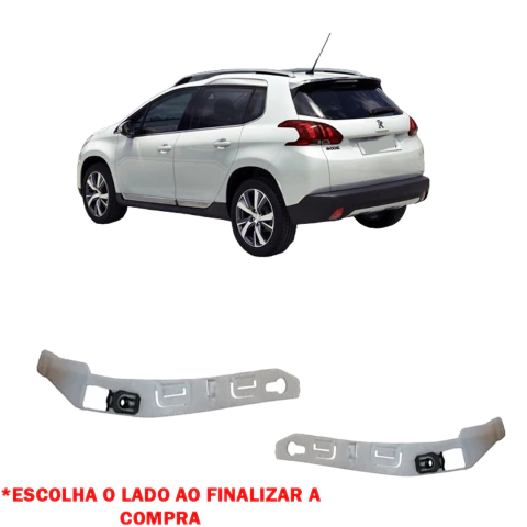 Guia ParaChoque Peugeot 2008 2015/2020 Central Traseiro Loma