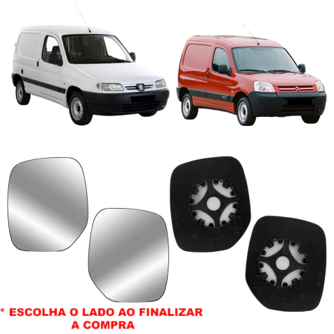 Subconjunto Retrovisor Peugeot Partner 1999 2000 2001 2002 2003 2004 2005 2006 / Citroen Berlingo 1999 A 2008 Ficosa Original