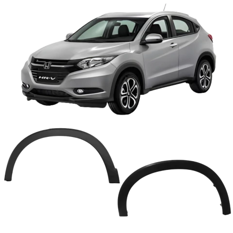 Moldura Paralama Hrv 2015 a 2018 Conjunto Kit (4 Peças) - comprar online