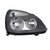 Farol Clio 2003 à 2012 Máscara Cinza Foco Duplo - comprar online