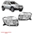 Farol Duster 2011/2015 Cromado Skywind