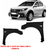 Paralama Sandero Stepway 2008/2014 Com Furo Moldura e Furo Pisca