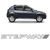 Emblema STEPWAY Sandero .../2010 da Lateral