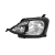 Farol Etios 2017/2021 Máscara Negra Carcaça Preta - comprar online