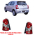 Lanterna Etios 2013/... Hatch Cross / Platinum Lado Esquerdo Com Luz Neblina Rubi Fitam