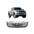 Grade De Radiador Hilux Srv 2012 a 2015 Cinza Com Moldura Cromada