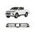 Grade De Radiador Hilux Srv 2016/2018 Preta Com Moldura Cromada