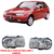 Farol Gol G2 1995/2005 Foco Simples Máscara Cinza Arteb