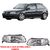 Farol Gol G3 2000/2005 Mascara Cromada Foco Simples Com Defletor Arteb