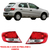 Lanterna Gol G5 2009/2012 Bicolor Com Ré Cristal Traseiro Modelo Cht