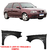 Paralama Gol G3 2000/2005 Centauro