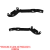 Suporte ParaChoque Gol 1987 a 1994 Dianteiro/Traseiro DKV - comprar online