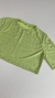 Cropped brilho verde