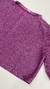 Cropped brilho roxo - comprar online