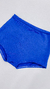 Shorts hot pants azul royal