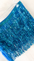 Saia de paetê azul claro - comprar online