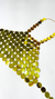 Top metallizado dourado - comprar online