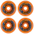 Ruedas OJ II Original Orange Combo 60mm 95a - comprar en línea
