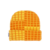 FUCKING AWESOME CHECKER BLOCK CUFF BEANIE ORANGE