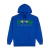 Thrasher Brazil Revista Hoodie Royal Blue