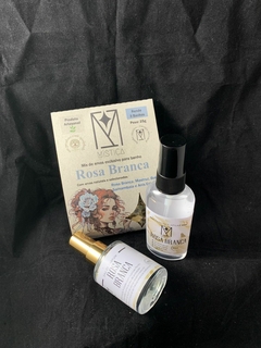 Kit Completo Proteção (Campo Proteção: Rosa Branca (30ml) + Banho de Rosa Branca + Capilar Rosa Branca
