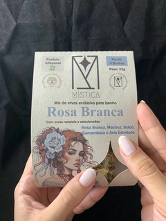 Banho Atrativo (Proteção) - Rosa Branca 30g - comprar online
