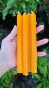 Vela Palito 18 cm - Laranja