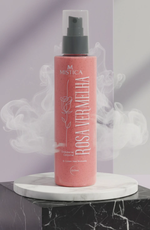 Hidratante Rosa Vermelha 200ml – Toque Sedoso e Fixação Prolongada do Perfume - comprar online