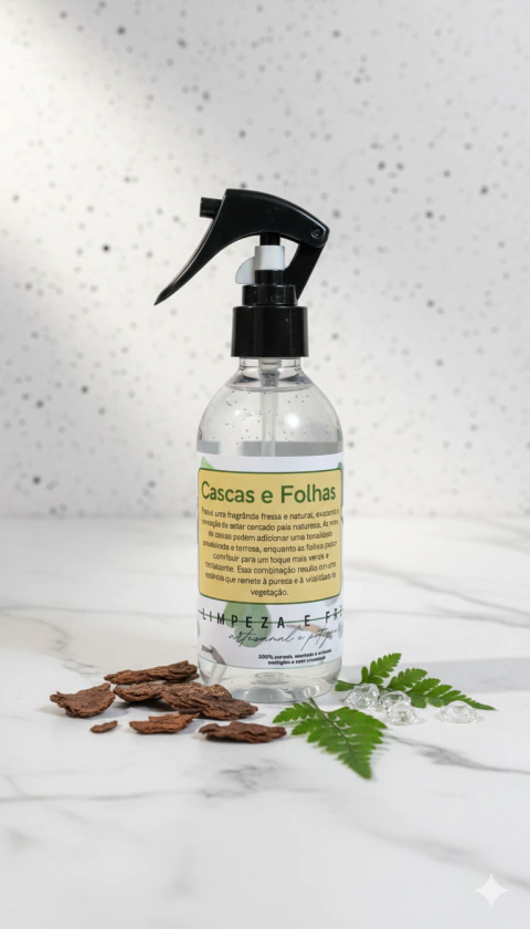 Água de Cheiro Cascas e Folhas 200ml - Mística - comprar online