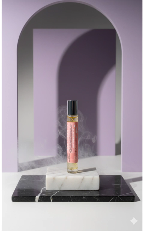 Roll-on Rosário de Amor 10ml – Amor-Próprio, Atração e Cura Emocional (Com Citrino, Ylang Ylang e Melaleuca) - comprar online