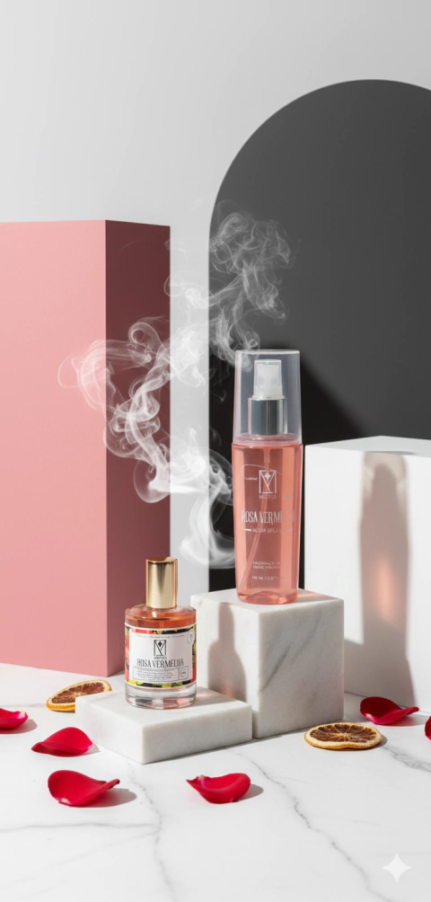 Kit Perfume 30ml + Body Splash 150ml (Campo Amoroso): Rosa Vermelha - comprar online