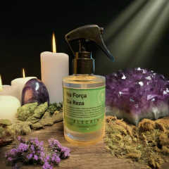 Spray Na Força Da Reza - 100ml OE Alecrim & Olho de Tigre - Mística - comprar online
