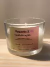 Vela Aromática Requinte e Sofisticação 80g - Chá Branco - Mística