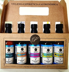 Kit 5 Molhos na Caixa