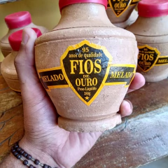 Melado de Cana - Pote de Barra 380g -  Queijaria Da Vovó