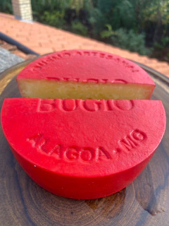 Imagem do Queijo Artesanal Alagoa MG  BUGIO - RUBI 40 dias Maturação