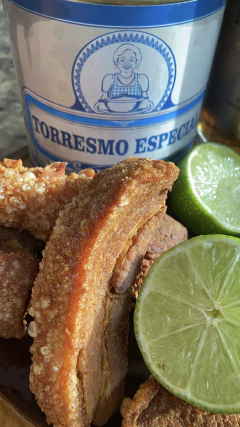 Torresmo Especial De Barriga Suina Na Lata -  Queijaria Da Vovó